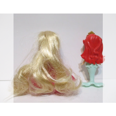 Lot of 2 Disney Princess Dolls: Princess Aurora & Princess Ariel Figure SEP18NW WW