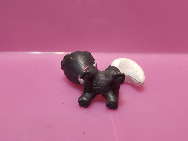 VINTAGE KEENER LITTLEST PET SHOP CHIRPY TREE PETS SKUNK 1 NOV26J