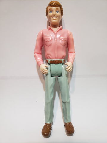 Fisher Price Loving Family Dollhouse 6" Dad Father Man Figure Pink Shirt NOV28N13 WW
