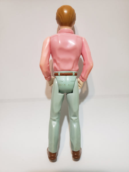 Fisher Price Loving Family Dollhouse 6" Dad Father Man Figure Pink Shirt NOV28N13 WW