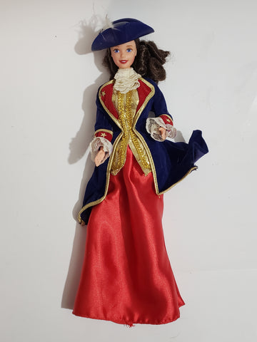Mattel 1996 Patriot Barbie Doll American Stories Collection Mar11N WW