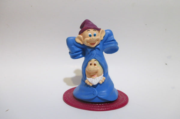 Disney Snow White & The Seven Dwarf Dophey & Sneezy3'' McDonalds 1992 WW SEP3A