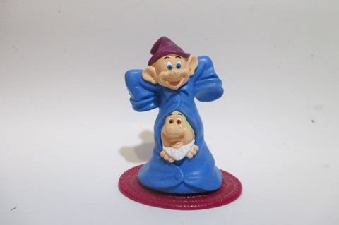 Disney Snow White & The Seven Dwarf Dophey & Sneezy3'' McDonalds 1992 WW SEP3A
