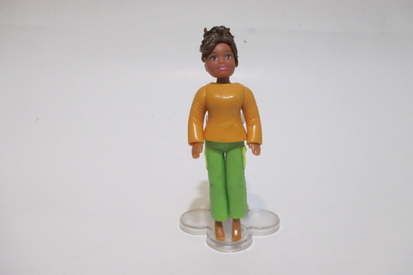 Fashion Polly Pocket African American Doll Figure Doll Stand Not Included WW SEP3A