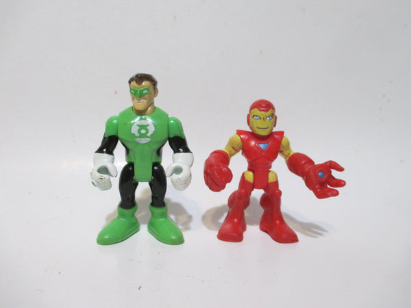 Fisher-Price Marvel Imaginext Green Lantern Iron Man Superhero Figures AUG19A
