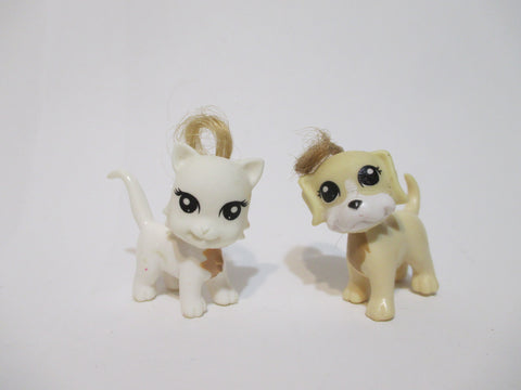 Lot of 2 Polly Pocket Pet Toy Figures  WW SEP3A