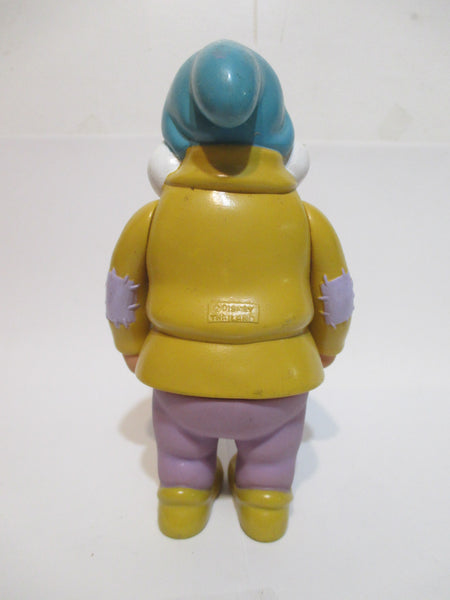 Disney Snow White Seven 7 Dwarfs Action Figure Rubber Movable Figurine Bashful