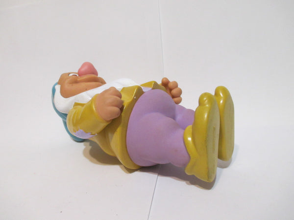 Disney Snow White Seven 7 Dwarfs Action Figure Rubber Movable Figurine Bashful