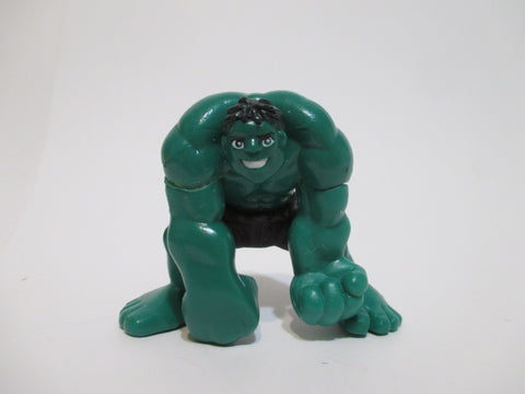 Marvel Super Hero Squad figure - HULK dark green purple pants LUMBERING WW