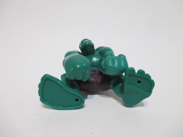 Marvel Super Hero Squad figure - HULK dark green purple pants LUMBERING WW