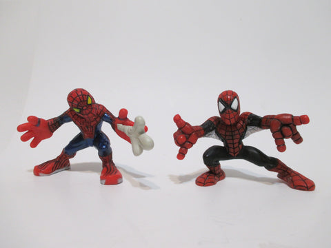 Lot of 2 Marvel Super Hero Squad Spider Man WW