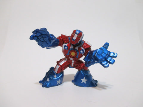 Marvel Super Hero Squad DETROIT STEEL from Avengers Wave 1 Iron Man SEE VIDEO WW
