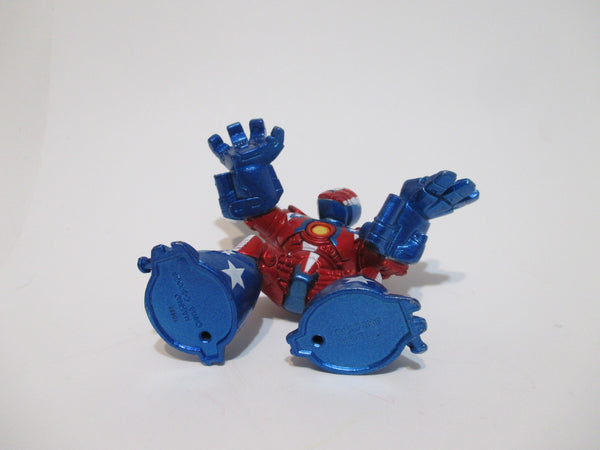 Marvel Super Hero Squad DETROIT STEEL from Avengers Wave 1 Iron Man SEE VIDEO WW