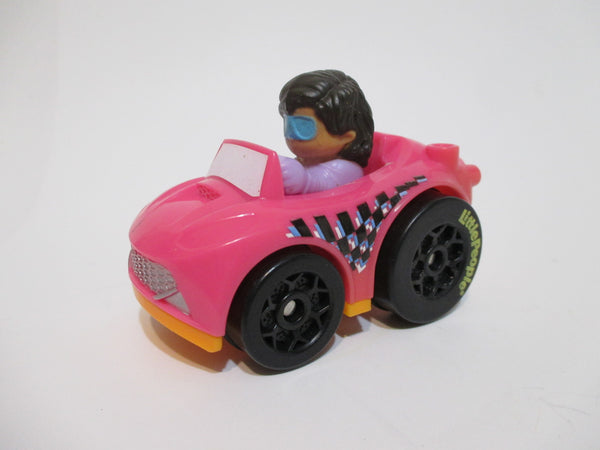 Fisher-Price Little People Wheelies Pink Convertible WW