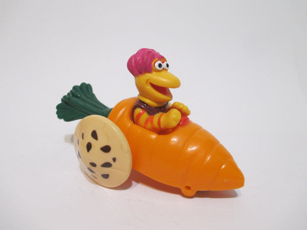 McDonald's Happy Meal Toy Fraggle Rock 1987 Fraggle Driving Carrot Car Vintage