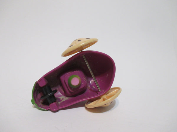 Vintage McDonalds Happy Meal 1988 Fraggle Rock Vegetable Eggplant Car Toy Mokey