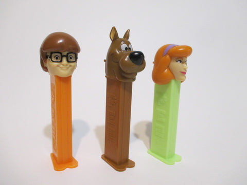 PEZ Scooby Doo Shaggy Candy Dispensers Lot of 3