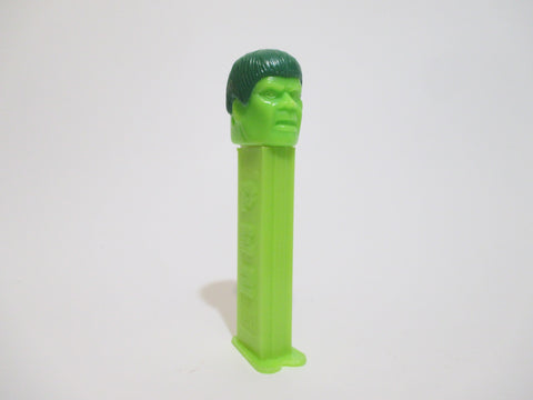 Vintage Marvel-The Incredible Hulk PEZ Dispenser Lime Green Stem  1989