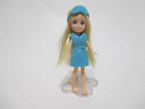 FREE Fashion Mattel Polly Pocket Doll Figure With Real Hair