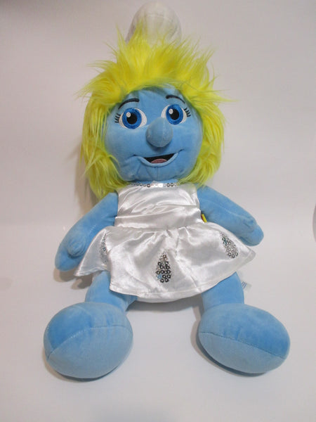 Smurfette Plush Build A Bear BAB Large Teddy Bear SEP22NP16 WW