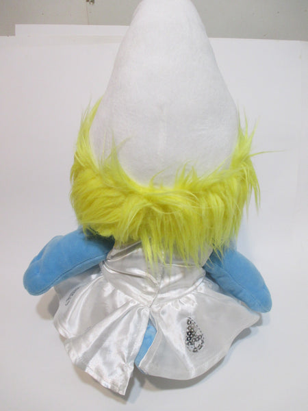 Smurfette Plush Build A Bear BAB Large Teddy Bear SEP22NP16 WW