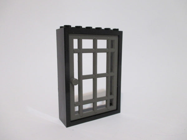 FREE LEGO Prison Jail Door W/ Frame City Police SEP22NP16
