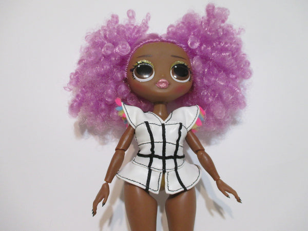 LOL Surprise OMG 24K DJ Fashion Doll W/ Curly Purple Hair Doll Figure OCT25NP7 WW