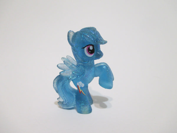My Little Pony FIM G4 Blind Bags 2"Tall Rainbow Dash Pegasus Transparent Glitter Figure OCT25NP7 WW