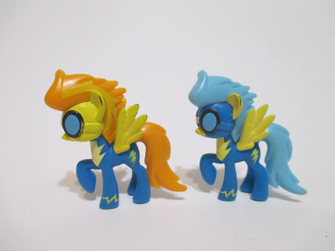 My Little Pony Lot of 2 G4 Blind Bags 2"Tall Wonderbolt Spitfire & Icy Mist Figures OCT25NP7 WW