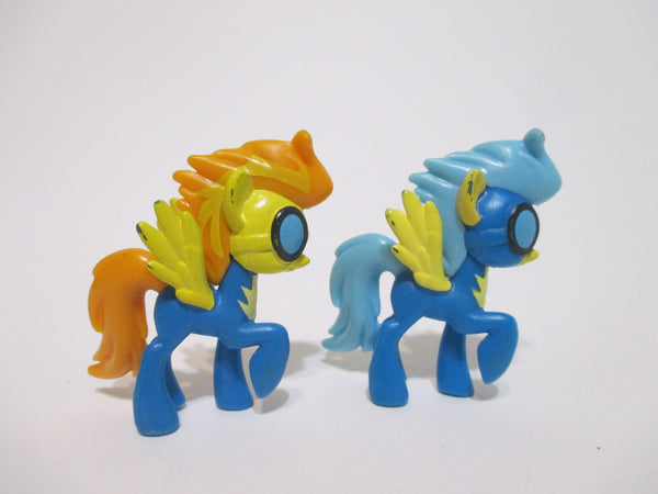 My Little Pony Lot of 2 G4 Blind Bags 2"Tall Wonderbolt Spitfire & Icy Mist Figures OCT25NP7 WW