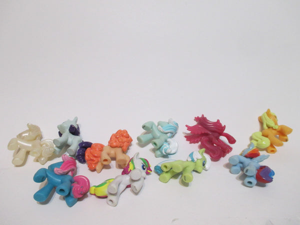 My Little Pony Lot of 10 Mix Colors Rainbow Ponies OCT25NP7 WW