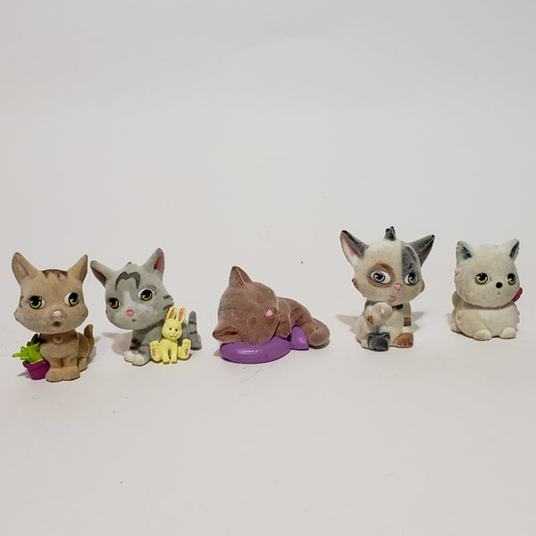 Lot of 10 Vintage Kitty In My Pocket Animal Pet Figures Aug26ni  WW