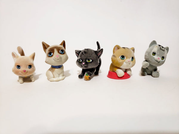 Lot of 10 Vintage Kitty In My Pocket Animal Pet Figures Aug26ni  WW