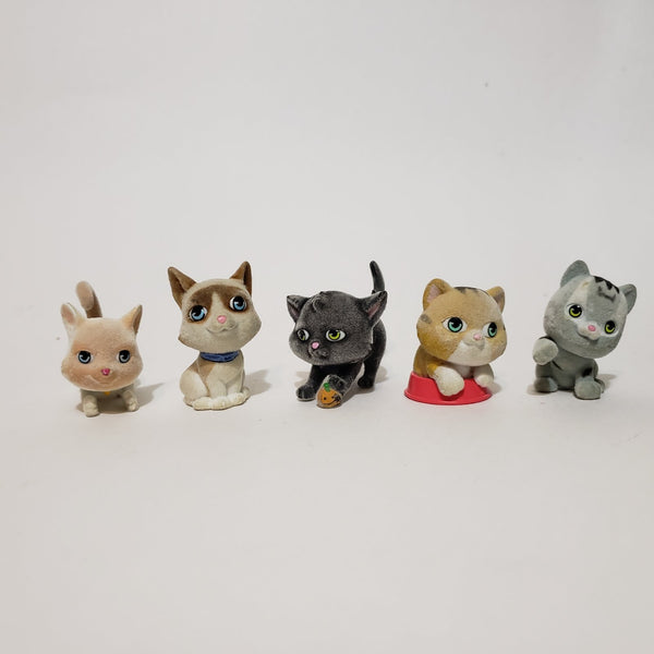 Lot of 10 Vintage Kitty In My Pocket Animal Pet Figures Aug26ni  WW